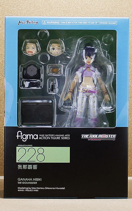 レビュー figma 我那覇響（アイドルマスター）パーツ編 : アクション