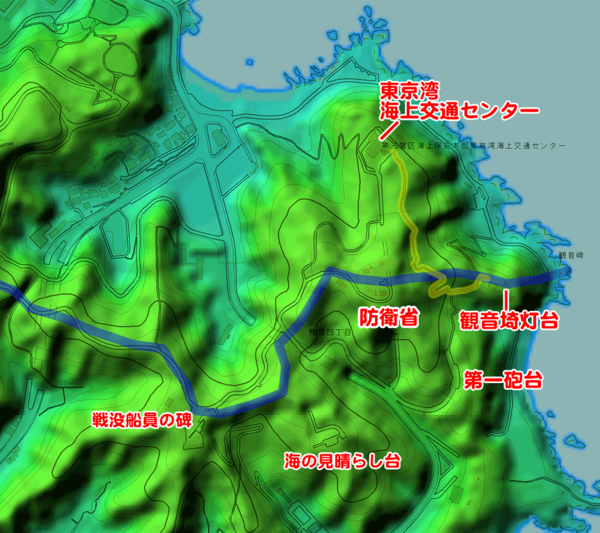 観音 観音崎尾根 第7回 観音崎公園 その5 東京湾海上交通センター