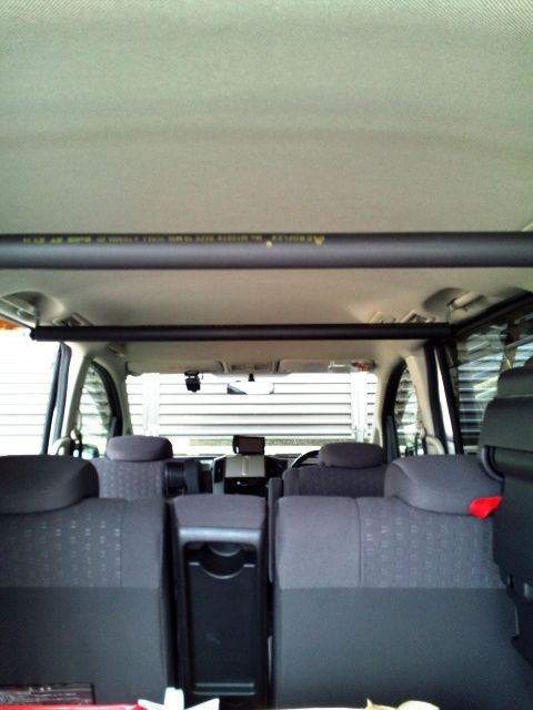 セレナnc25車内キャリアフック金具式ちょいキャリに板積んでスキーへ行ってきたどー なみのりこぞう スタッフブログ