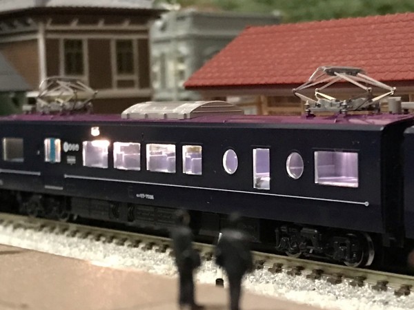 TOMIX 117系7000 WEST EXPRESS 銀河 室内灯整備 : なみとの風