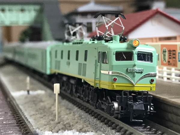 KATO EF58 スハ44系（青大将） : なみとの風