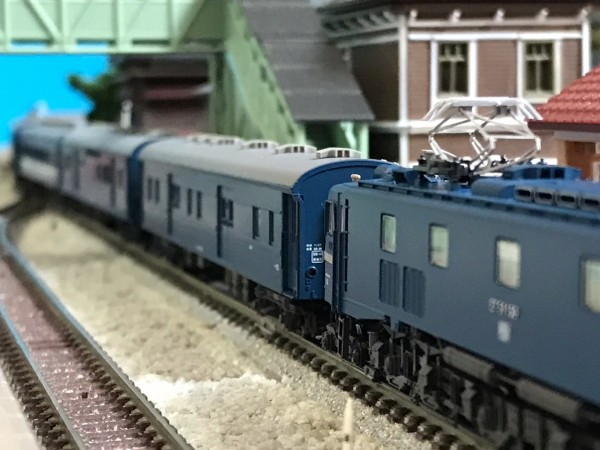 KATO EF58 150 宮原機関区 入線 : なみとの風