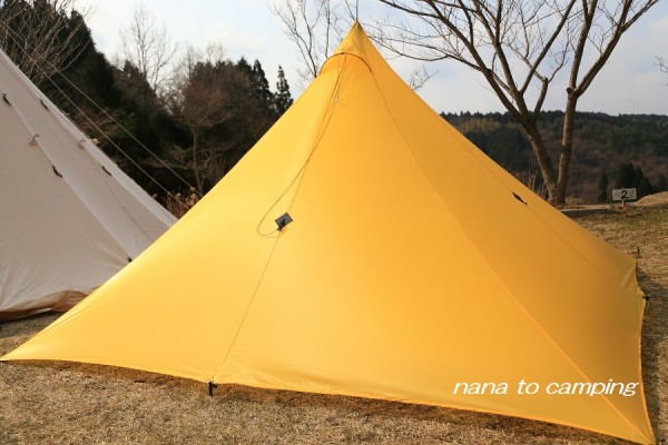 カフラシル初張りキャンプin吉野山 : nana to camping
