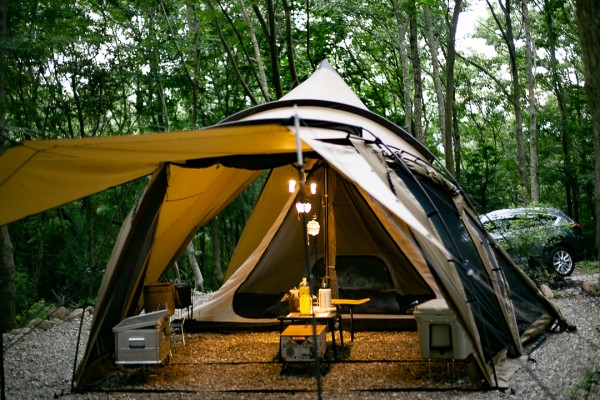 CAMP×WOODS（キャンプウッズ）貸切キャンプ。 : nana to camping