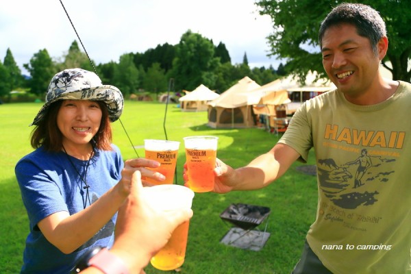 服掛松キャンプ場 8月 Nana To Camping