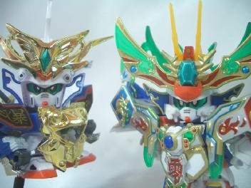 三匹が喰う！～BB戦士No,167 輝神大将軍 獅龍凰～ : なななな、
