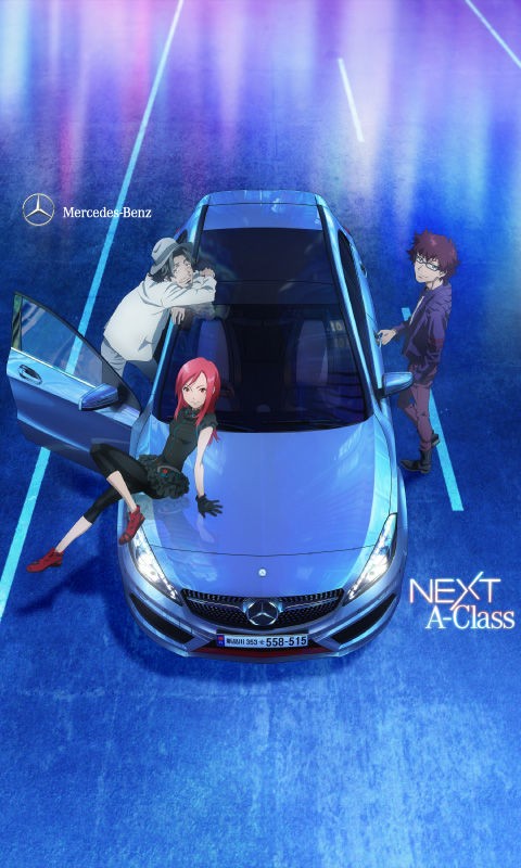 メルセデス ベンツがアニメを制作 キャラクターはエヴァの貞本氏が担当 ねこのめ