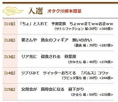 オタク川柳 ねこのめ オタク川柳 ねこのめ