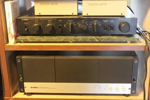 YAMAHA ヤマハ C-1 コントロールアンプ ヤマハ C-1…超ド級、念願のヤマハ史上最高のコントロールアンプ
