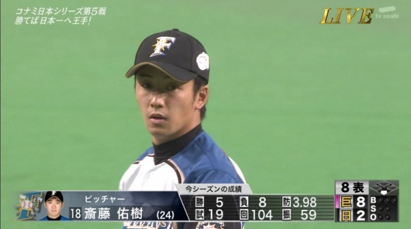 斎藤佑樹 日本シリーズ初登板 1イニング目は三者凡退も 僕自身なんjをまとめる喜びはあった