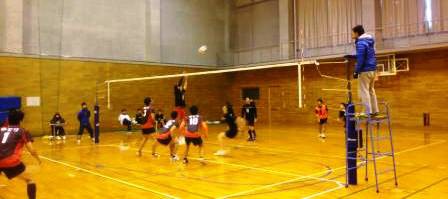 ricaの全国vb観戦記vol 63 第13回南丹市xmas games 明治国際医療大学会場 京都 南丹市バレーボール協会 最後に必ず正義は勝つ
