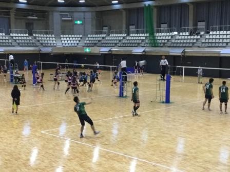 ricaの全国vb観戦記vol 42 平成29年度近畿9人制クラブ男子選手権大会 準々決勝 達磨会vsてんとう虫 京都 南丹市バレーボール協会 最後に必ず正義は勝つ