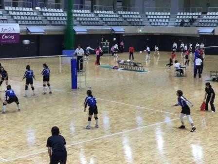 Ricaの全国vb観戦記vol 34 全国ママさん冬季大会京都府予選会準々決勝 豊里クラブvs長岡京クラブ 京都 南丹市バレーボール協会 最後に必ず正義は勝つ