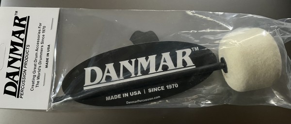 DANMARのビーターClassic 206（White Felt Beater）を購入 Jazz  Drummer