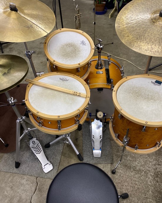 YAMAHAのウッドフープを取り付け : Jazz & Drummer