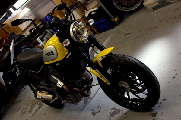 ドゥカティ スクランブラー制作 vol1 【梨塾ガレージ】 : 梨本塾