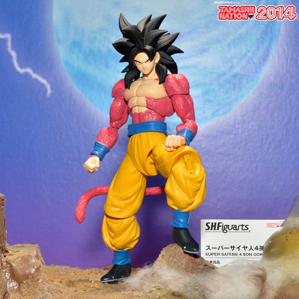 新品未開封S.H.フィギュアーツ スーパーサイヤ人4孫悟空