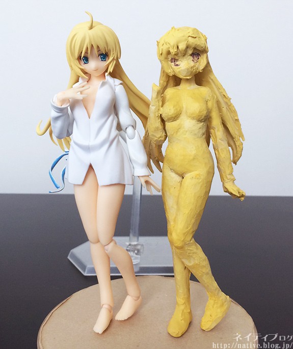 パート22 フィギュアの原型を造ってみる W 髪の毛編 7 ネイティブ ログ