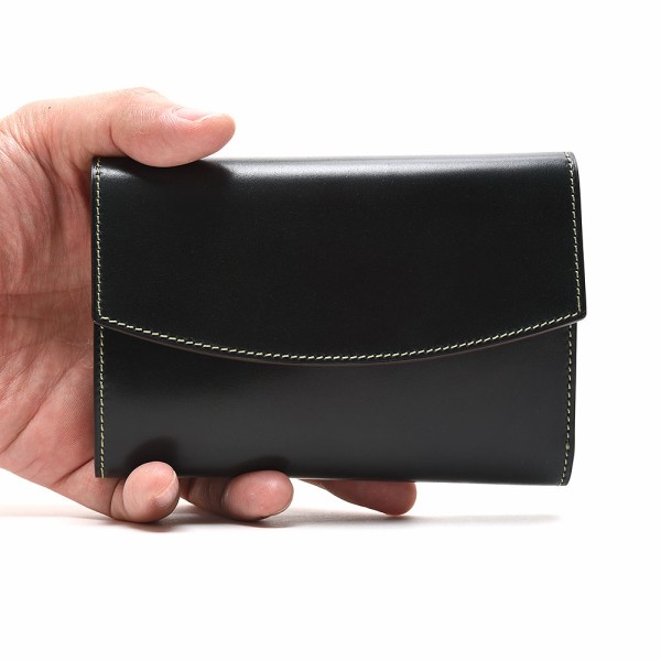 入荷 | K.T.ルイストン KTW187R ラフコードバン 三つ折財布 【D.GRN