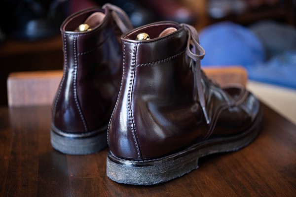 出会った時が買い時! 名作逸品タンカーブーツコードバン! : NATORIYAの