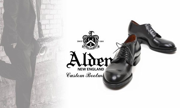 オールデン 53511 プレーントゥ モディファイド コードバン ブラック