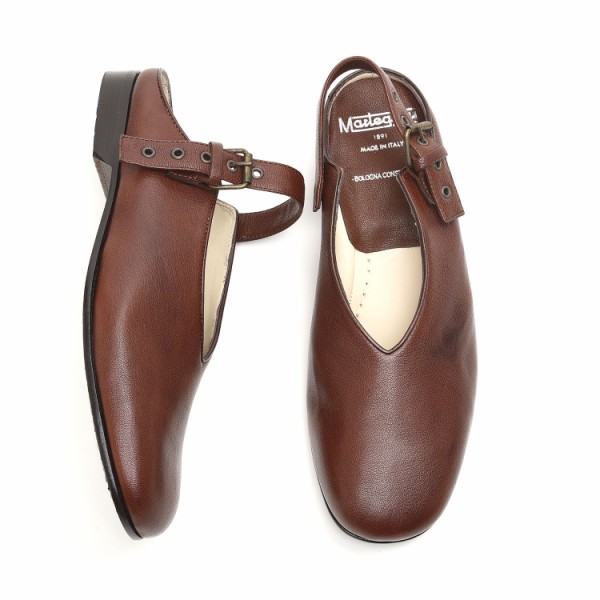 入荷 | Martegani (マルテガーニ) 99.SO.30/SLINGBACK 【ブラウン