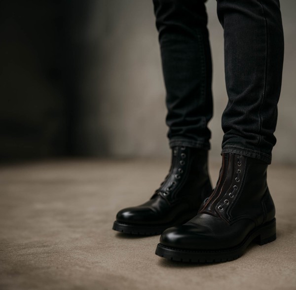 ショセ ショセ C-706ZP ブラック』2WAYジップブーツの精悍 : NATORIYAのブログ