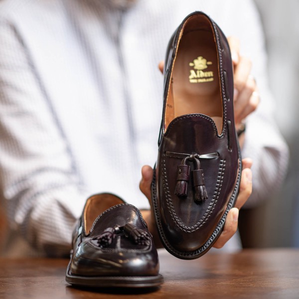 ALDEN BEAMS 別注タッセルローファー コードバン 最近の買い物vol.6＜ALDEN × International Gallery BEAMS＞｜ビームス
