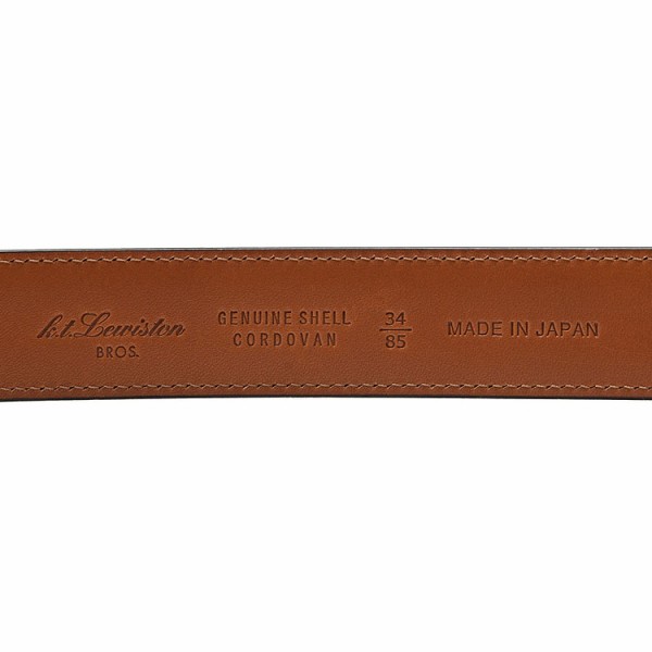 入荷 | K.T.ルイストン KTB076 コードバンベルトやっと入荷
