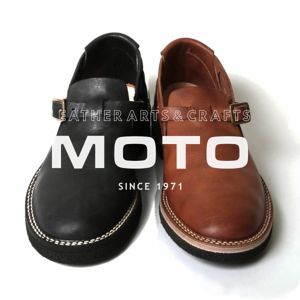 マル7CCR レザースリッポン バケッタレザー MOTO : 履くほどに、自分だけの風格を纏う。 : NATORIYAのブログ