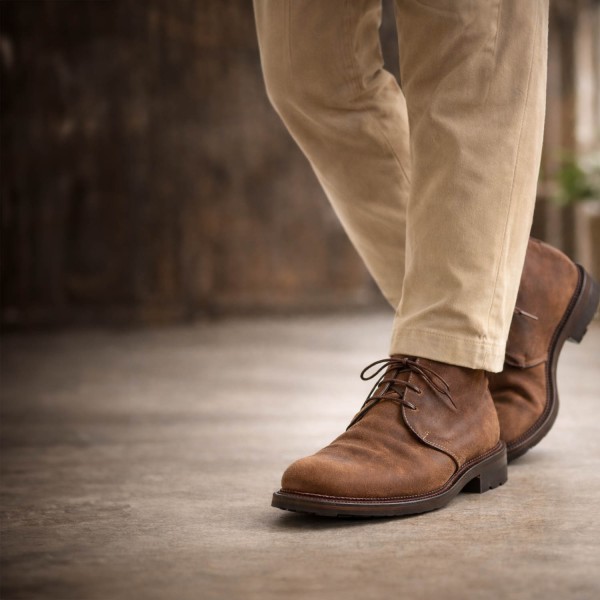 VIBERG レザーチャッカブーツ 一生物の感動チャッカブーツを捧げる! VIBERG Uplands : NATORIYAのブログ