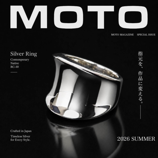 MOTO RC-30が人気な理由、指元で完成するシルバーリング : NATORIYAの