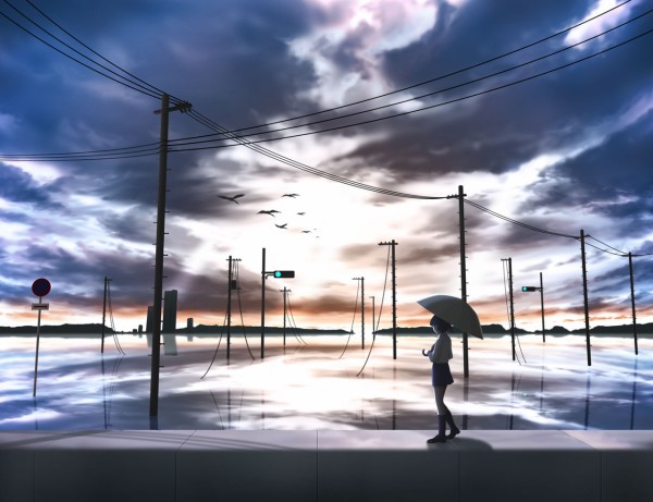 夏も終るしノスタルジックな風景やイラストの画像はってけ なつかし速報 なんj ５ちゃん まとめサイト