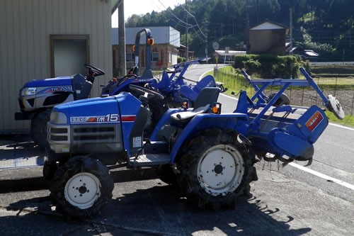 トラクターの違い 愛知の田舎で古民家暮らし