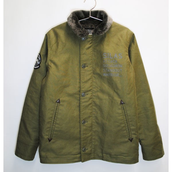 SILAS サイラス N-1 デッキジャケット M ミリタリージャケット セール
