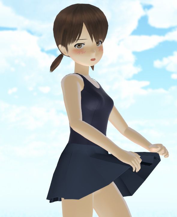 安い スカート mmd 持ち上げ