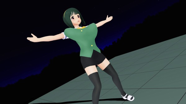 Mmd 胸ボーンの連動 ニコニコ動画