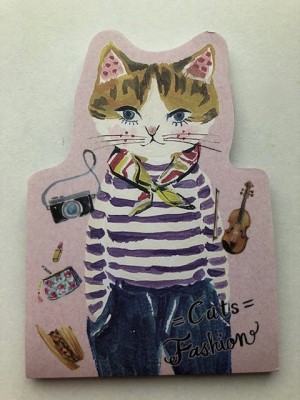 セリアで釘付けになったネコのメモ帳～♪ : 猫だらけ Powered by