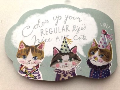 セリアで釘付けになったネコのメモ帳～♪ : 猫だらけ Powered by