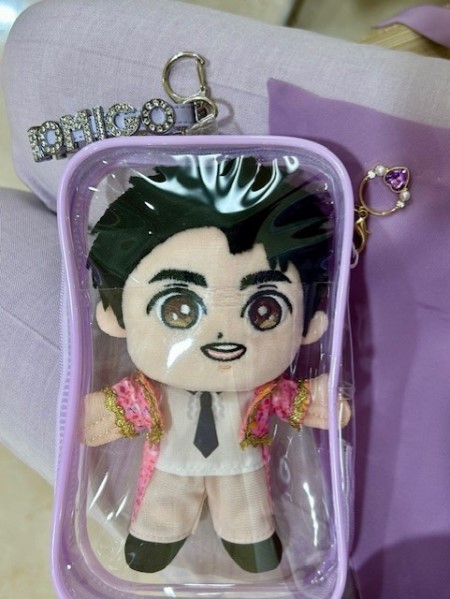 こひろみくん（郷ひろみさんのぬいぐるみ）の服作り② : 猫だらけ