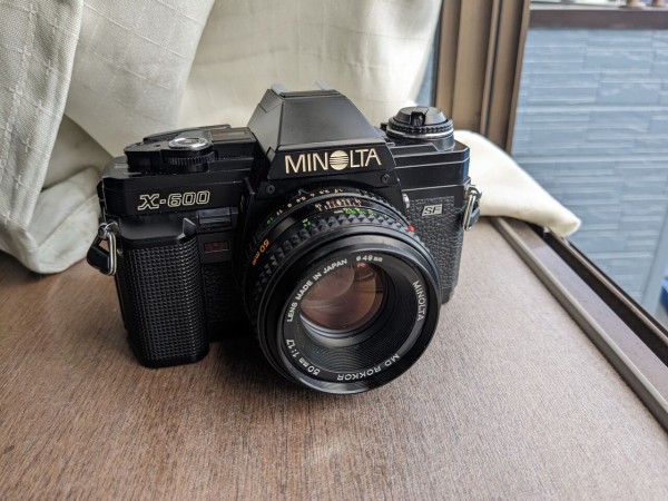 MINOLTA XG-E + MD ROKKOR 50mm ジャンク 【公式通販】