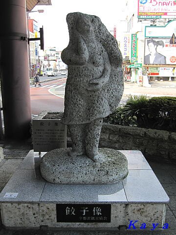 宇都宮餃子を食べよう １ 宇都宮餃子館中央店の餃子セット 宇都宮チョイ旅 １ かやのうち 蒼穹のトラベラー 関東 西日本の旅