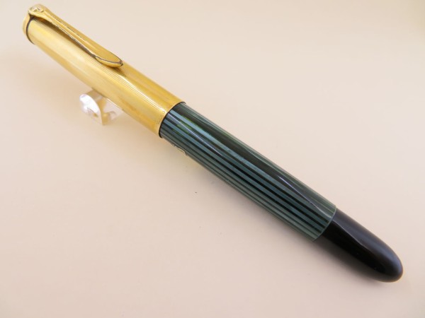 PELIKAN ＃500NN 緑縞軸 14C ＜F＞ : 万年筆おやじの備忘録