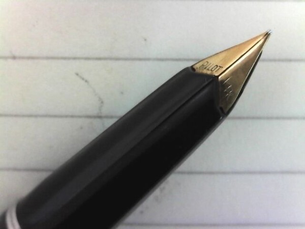 PILOT SUPER 150L 黒軸 14K ④ : 万年筆おやじの備忘録
