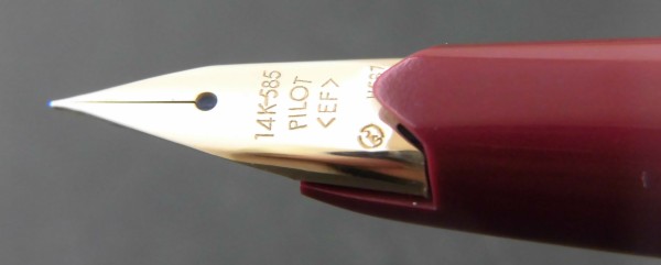 PILOT デスクペン 14K-585 ＜EF＞ 赤軸 : 万年筆おやじの備忘録