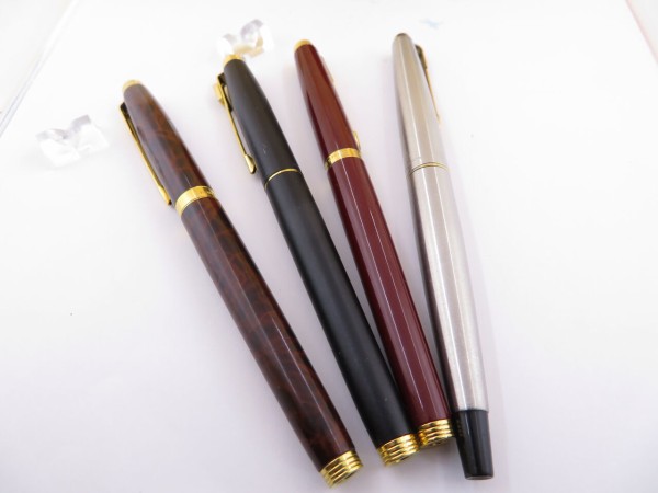 PARKER”75” 赤ラッカー軸 14K ＜XF＞ : 万年筆おやじの備忘録