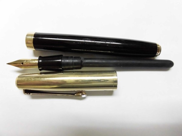 pilot 53RT 3号　金張キャップ　万年筆 pilot 53RT 3号 金張キャップ 万年筆