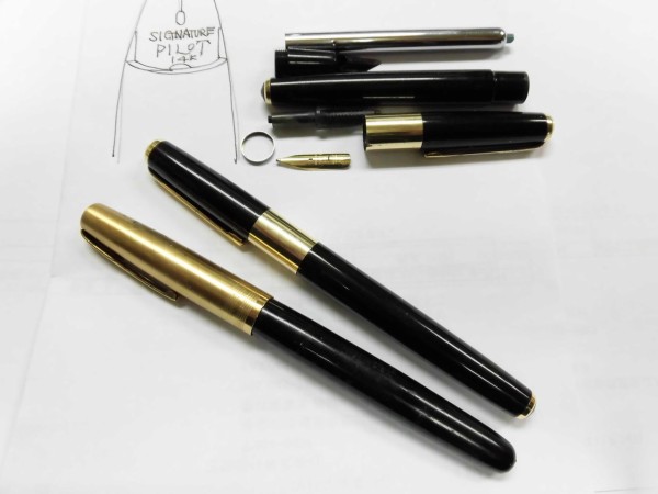 PILOT SUPER-250 その3（SIGNATURE) : 万年筆おやじの備忘録