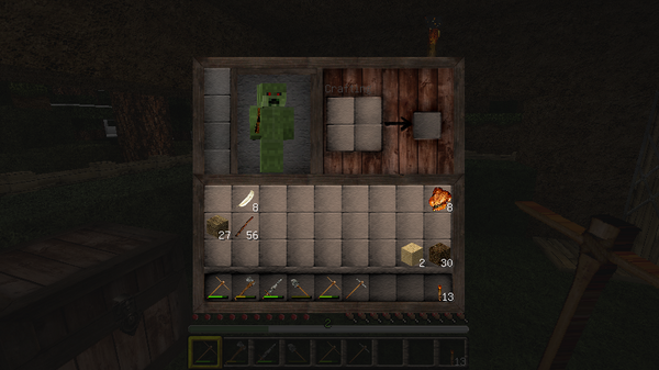 Minecraftにテクスチャを入れてみました アヴァヴァヴァ