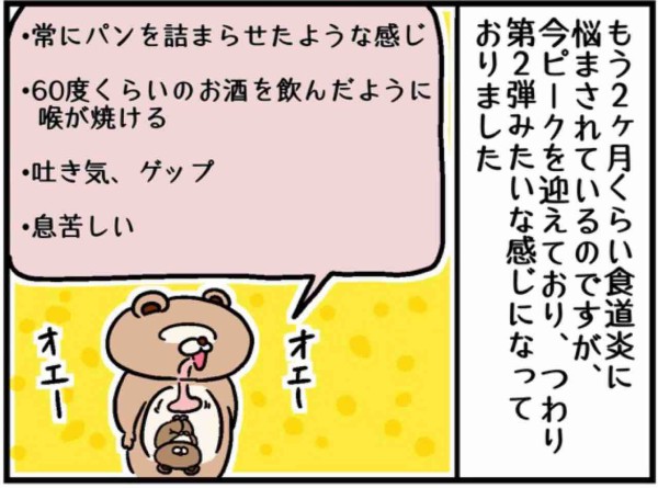 逆流性食道炎がめっちゃ辛い ねこたぬの絵日記 Powered By ライブドアブログ